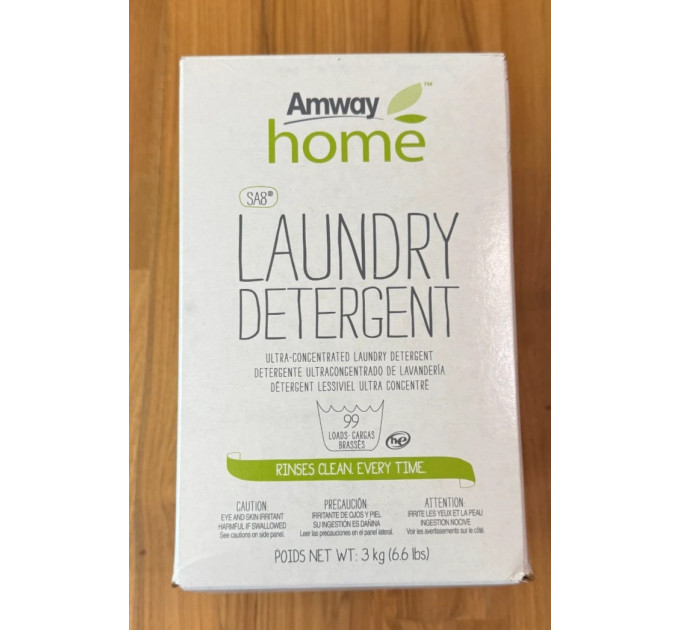 Пральний порошок Amway Home SA8 концентрований без фосфатів 3 кг