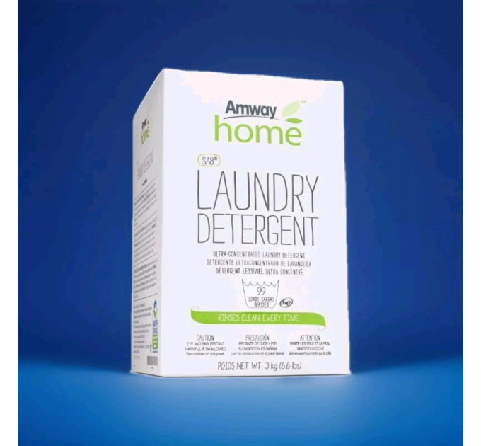 Пральний порошок Amway Home SA8 концентрований без фосфатів 3 кг