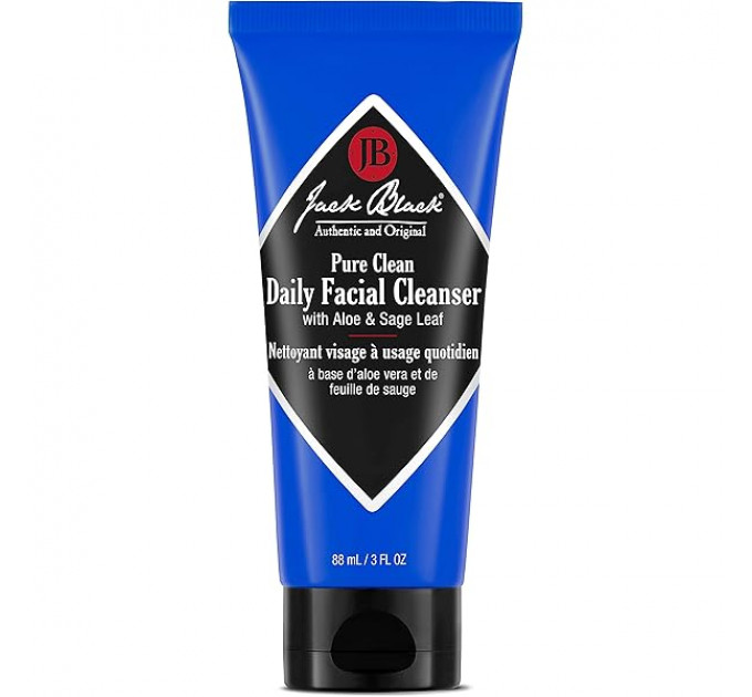 Чоловічий шампунь для бороди Jack Black Beard Wash з алое вера і пантенолом 88 мл