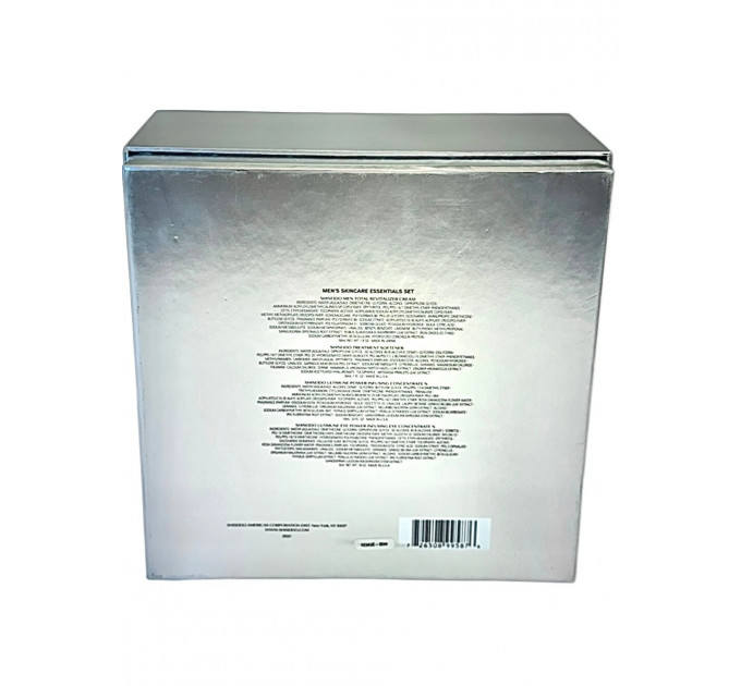 Подарунковий набір для догляду за шкірою обличчя для чоловіків Shiseido Men Ginza Tokyo 4 предмети