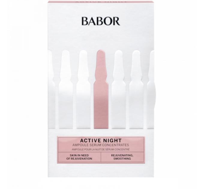 Ампули для обличчя Babor Ampoule Concentrates Active Night нічний догляд 3×2 мл