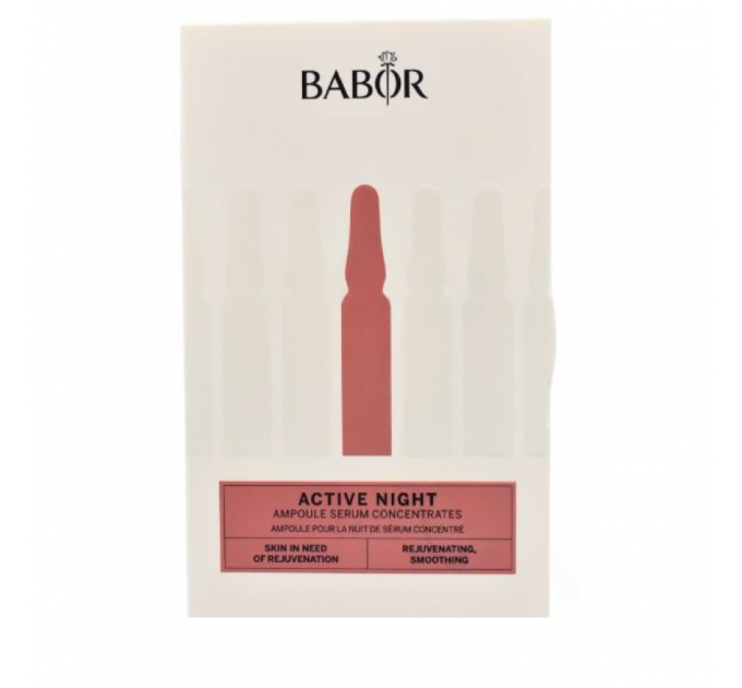 Ампули для обличчя Babor Ampoule Concentrates Active Night нічний догляд 3×2 мл