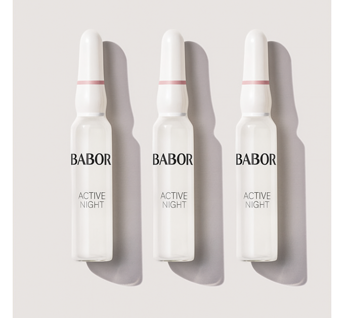 Ампули для обличчя Babor Ampoule Concentrates Active Night нічний догляд 3×2 мл