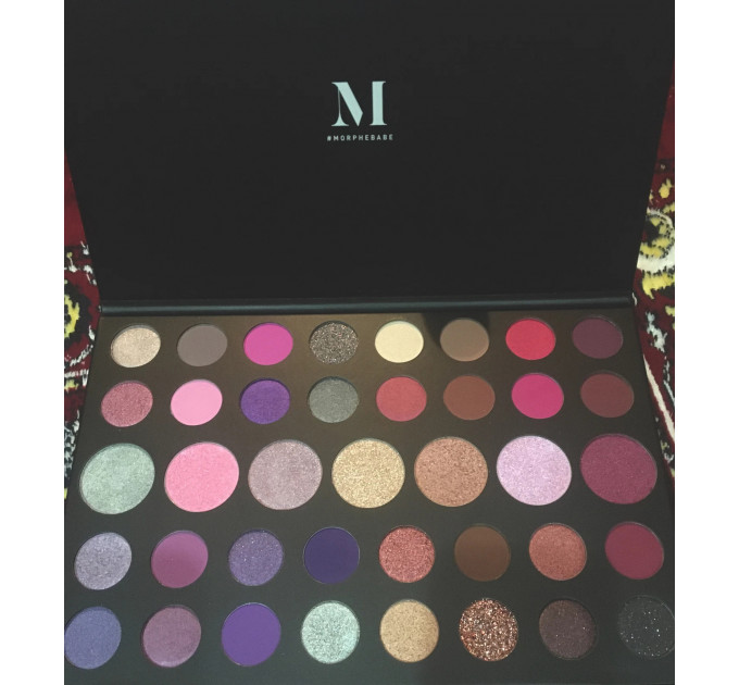 Палетка теней Morphe 39S Such A Gem Artistry Eyeshadow Palette (39 оттенков)