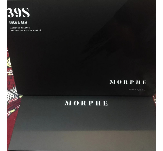 Палетка теней Morphe 39S Such A Gem Artistry Eyeshadow Palette (39 оттенков)