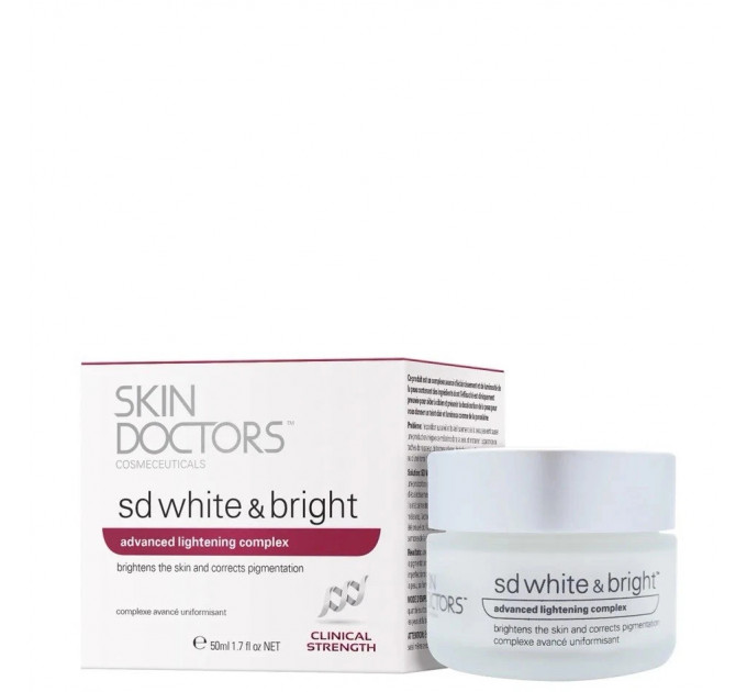 Skin Doctors SD White крем для обличчя від пігментних плям 50 мл