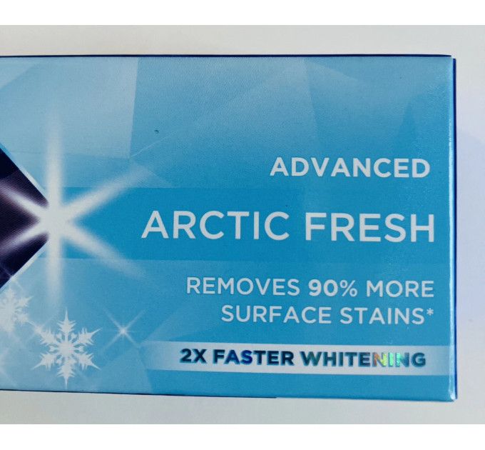 Зубна паста з фтором проти карієсу Crest Advanced Arctic Fresh 68 г