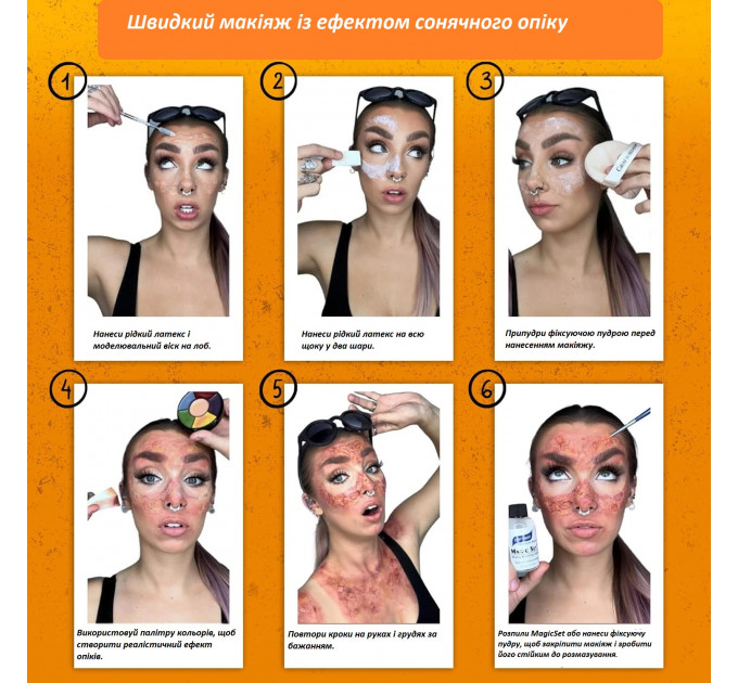 Набір професійного гриму Graftobian Special FX Trauma Pro