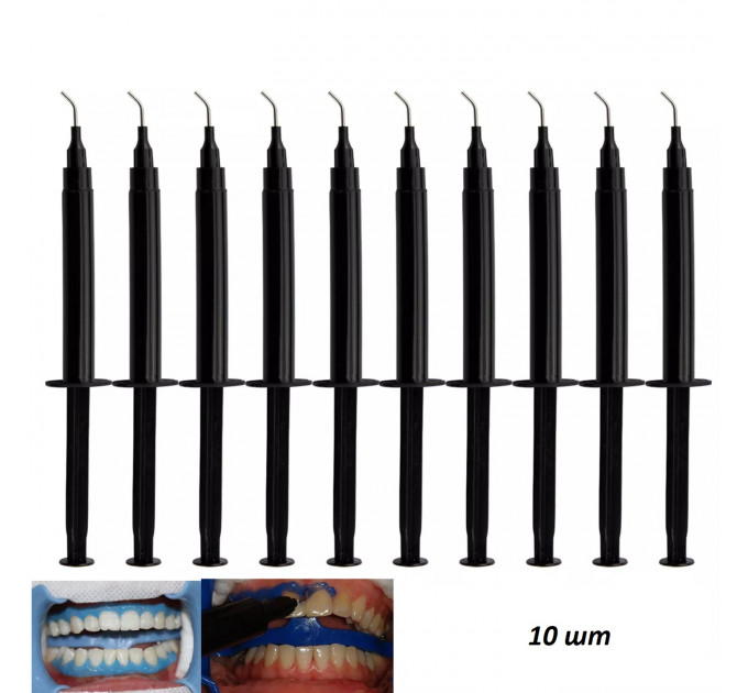 Стоматологічний захисний гель для ясен EZGO Gingival Barrier 3 мл набір 10 шприців