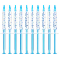 Гель для відбілювання зубів EZGO 22% набір 10 штук по 3мл м'ятний смак