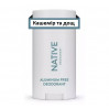 Гіпоалергенний органічний дезодорант Native Cashmere & Rain свіжість дощу і м'якість кашеміру 75 г