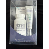 Професійний набір Silagen Post Procedure Rapid Recovery Kit для відновлення після косметичних процедур обличчя та шиї 28 капсул і гель 20 г