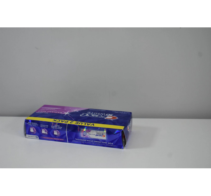 Відбілююча зубна паста Crest 3D White Advanced Radiant Mint 2 упаковки по 93 г