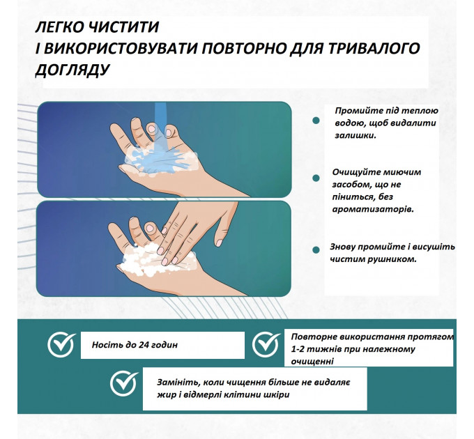 Силіконовий післяопераційний пластир для грудей Biodermis Epi-Derm Mastopexy прозорий 1 пара Made in USA