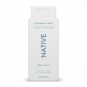 Безсульфатний гель для душу Native Cashmere & Rain 532 мл для жінок і чоловіків з ароматом кашемір і дощ