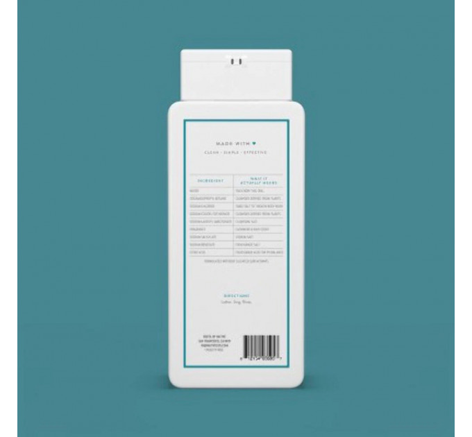 Безсульфатний гель для душу Native Cashmere & Rain 532 мл для жінок і чоловіків з ароматом кашемір і дощ