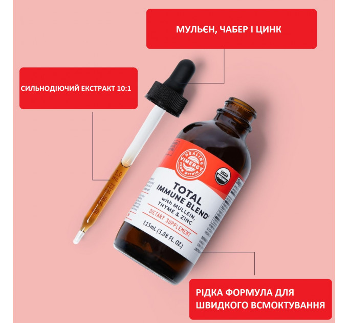 Комплекс для иммунитета Vimergy Total Immune Blend 115 мл 57 порций