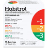 Нікотиновий трансдермальний пластир Habitrol рівні 1-2-3 (8-тижневий набір) 56 шт