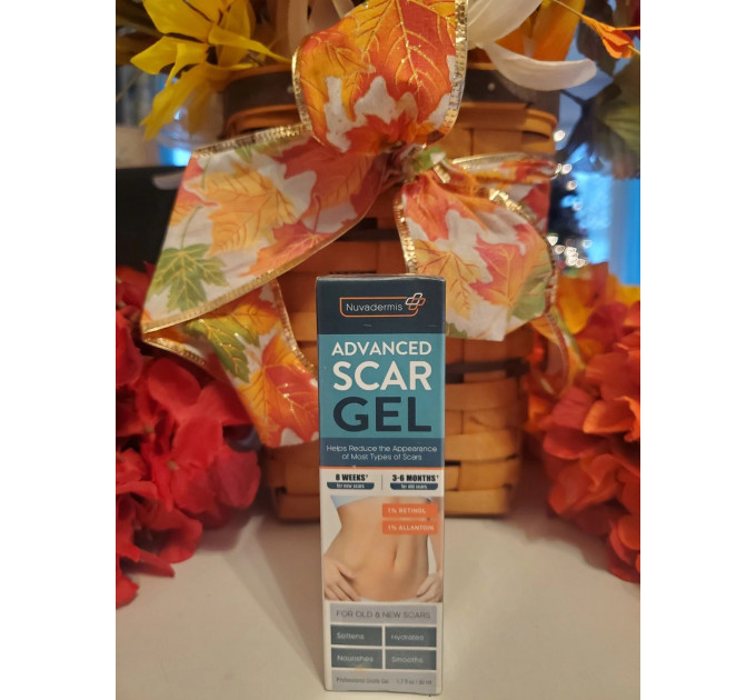 Набір для корекції шрамів Nuvadermis Advanced Scar Treatment (гель 50 мл і патчі 4 шт)