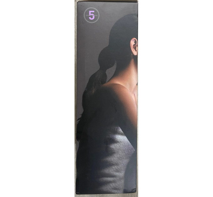 Настольное косметическое зеркало Simplehuman  с увеличением 5X и подсветкой (размер 20 см) серебристый