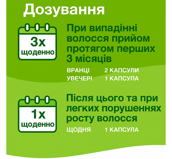 Комплекс вітамінів Bayer Priorin 30 шт і піна міноксидилу Rogaine 60 г для росту волосся
