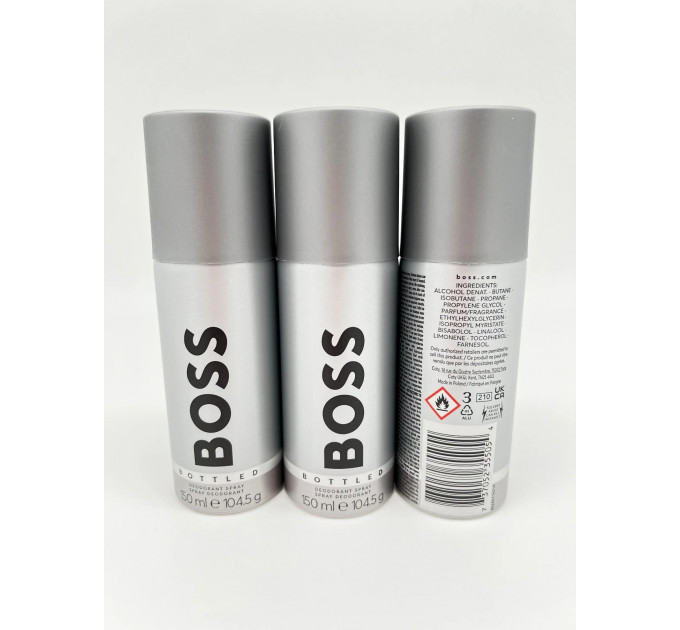 Чоловічий дезодорант-спрей BOSS Bottled 150 мл