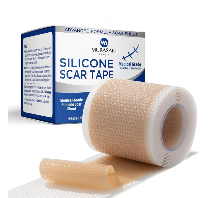 Силіконовий пластир від шрамів Murasaki Beauty 4×150 см
