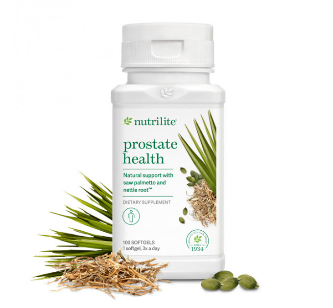 Харчова добавка для здоров'я простати Amway Nutrilite Prostate Health 100 капсул
