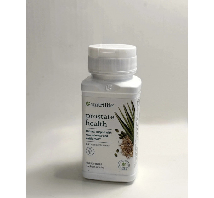 Харчова добавка для здоров'я простати Amway Nutrilite Prostate Health 100 капсул
