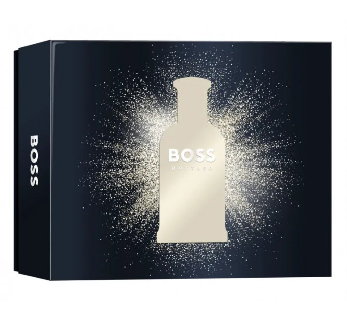 Подарочный набор для мужчин Hugo Boss Bottled туалетная вода гель и дезодорант
