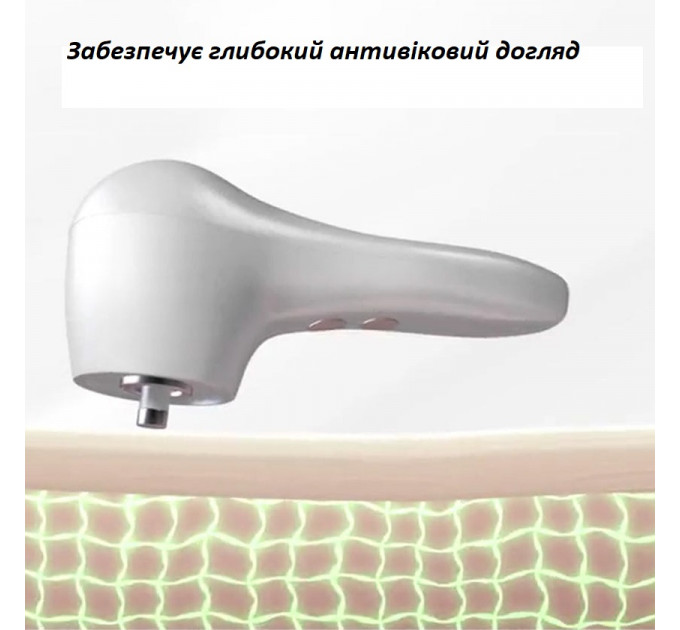 Ультразвукова щітка для обличчя Dr. Fuchs Ultrasonica з 3 насадками для глибокого очищення