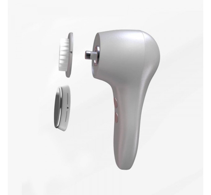 Ультразвукова щітка для обличчя Dr. Fuchs Ultrasonica з 3 насадками для глибокого очищення