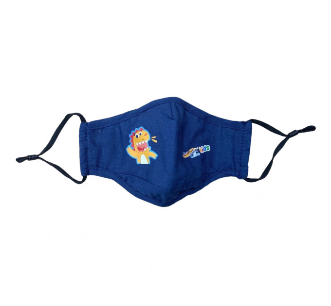 Дитяча бавовняна маска для обличчя Dermatix Ultra Kids синя