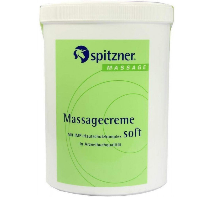 Масажний крем для чутливої шкіри Spitzner Massagecreme soft 1000 мл