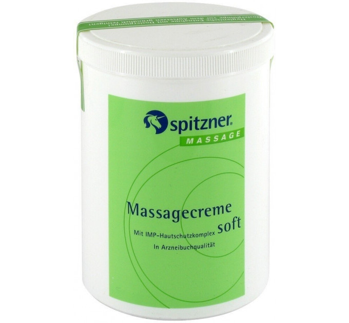 Масажний крем для чутливої шкіри Spitzner Massagecreme soft 1000 мл