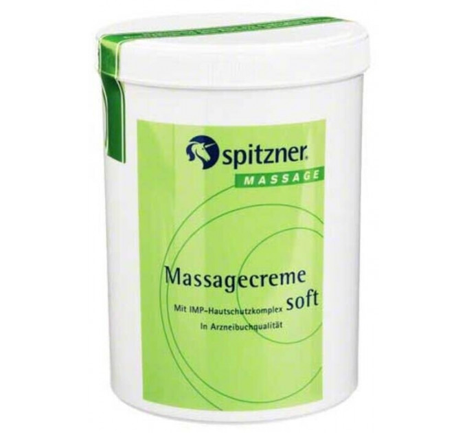 Масажний крем для чутливої шкіри Spitzner Massagecreme soft 1000 мл
