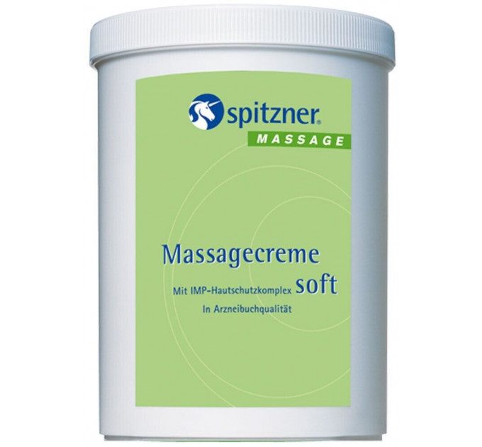 Масажний крем для чутливої шкіри Spitzner Massagecreme soft 1000 мл