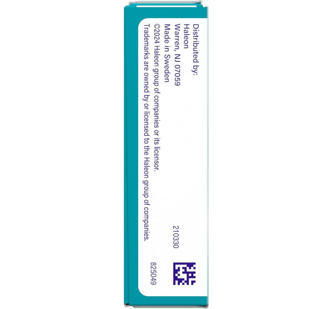 Жувальна гумка для відмови від куріння Nicorette 2 мг зі смаком білої м'яти 20 шт.