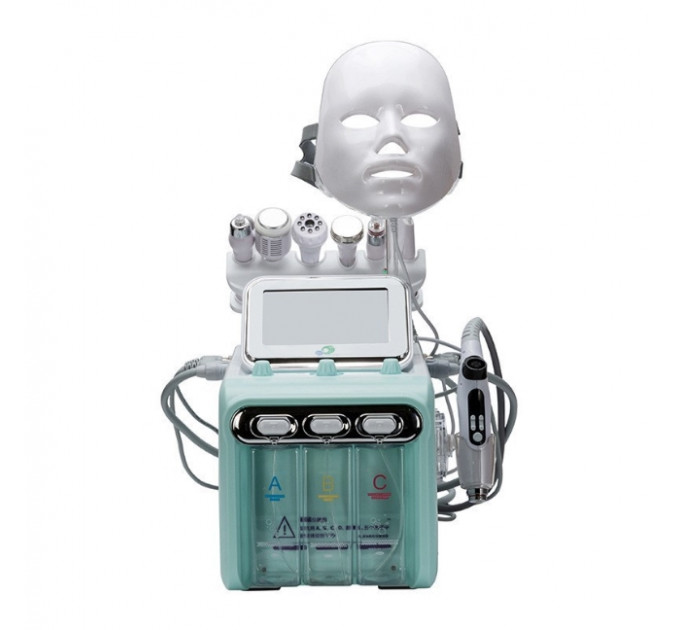 Косметологічний апарат для гідро-кисневого очищення шкіри 2-е покоління 8-в-1