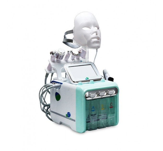 Косметологічний апарат для гідро-кисневого очищення шкіри 2-е покоління 8-в-1