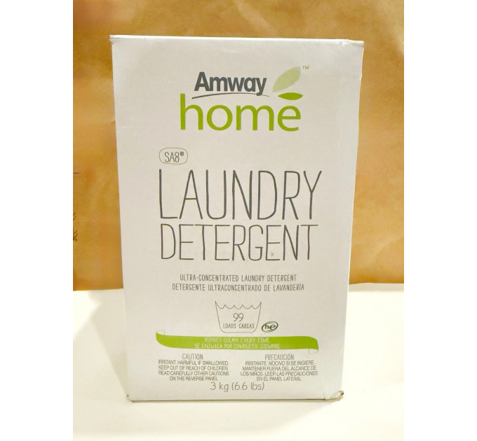 Пральний порошок Amway Home ™ SA8 ™ Powder Laundry Detergent 3 кг