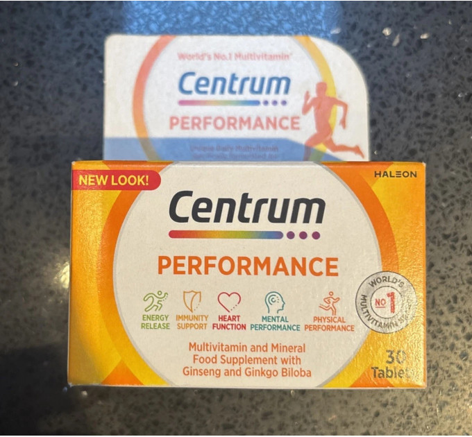 Мультивитаминный улучшенный комплекс Centrum Performance Multivitamin  (30 табл)