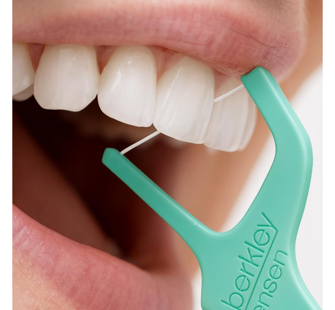 Зубочистки-флосери Berkley Jensen Floss Up для стоматологічної гігієни м'ятні