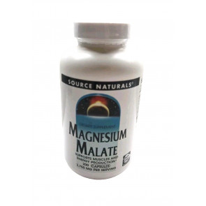 Магнієва добавка Source Naturals Magnesium Malate 200 капсул 3750 мг