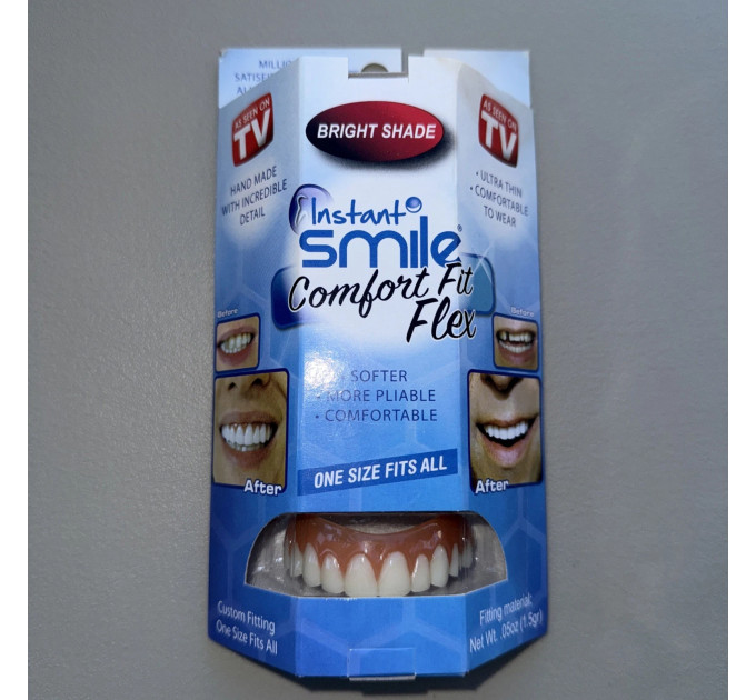 Накладні вініри Instant Smile Natural Shade для верхніх зубів
