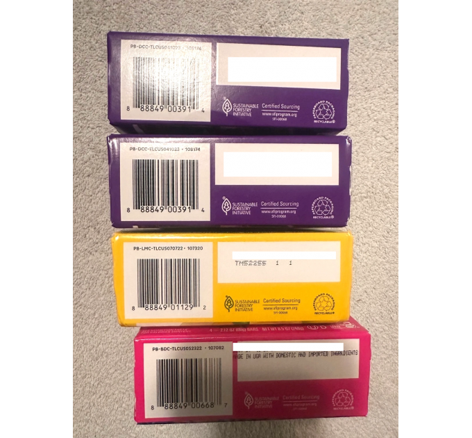 Набір протеїнових батончиків Quest Nutrition 12 шт х 60 грамів мікс 4 різних смаки