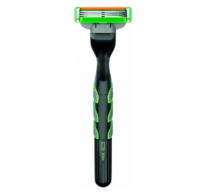 Раритетна чоловіча бритва Gillette M3 Power NITRO 1 станок 1 картридж 1 батарейка