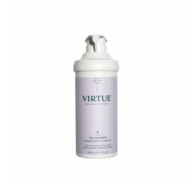 Професійний шампунь з альфа-кератином для об'єму волосся Virtue Labs Full Shampoo 500 мл