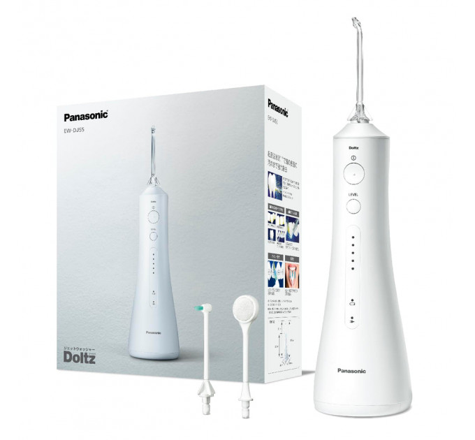 Ультразвуковий бездротовий і портативний іригатор Panasonic EW-DJ55-W для порожнини рота