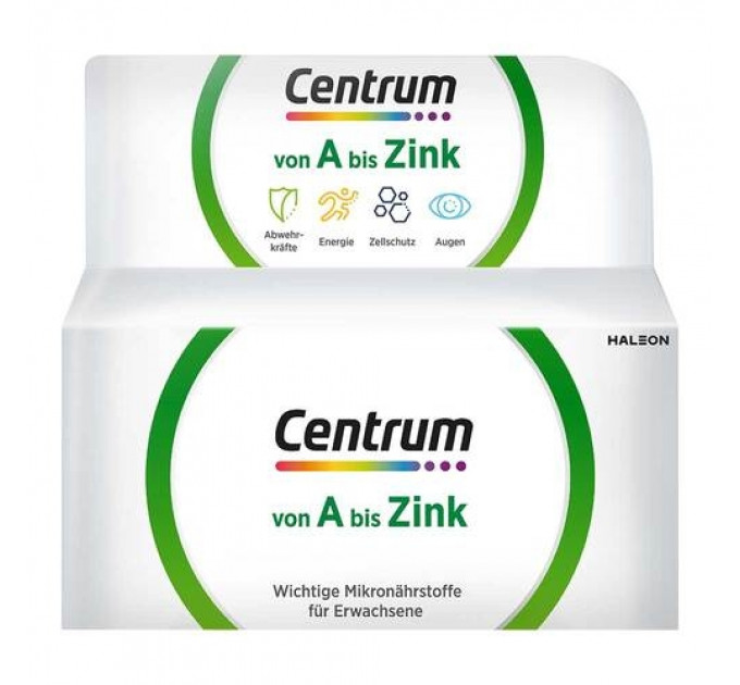 Комплекс вітамінів і цинку Centrum A–Zink 100 таблеток